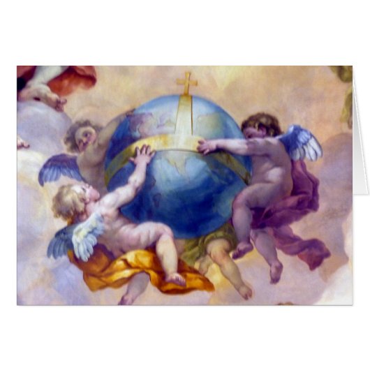 babies fresco cards (Front Horizontal)