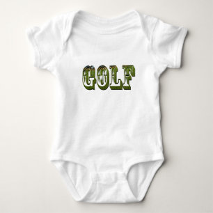 Babies Golf Logo Jumpsuit, Baby Bodysuit
