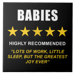 Babies – Highly Recommended: The Biggest Blessings Ceramic Tile