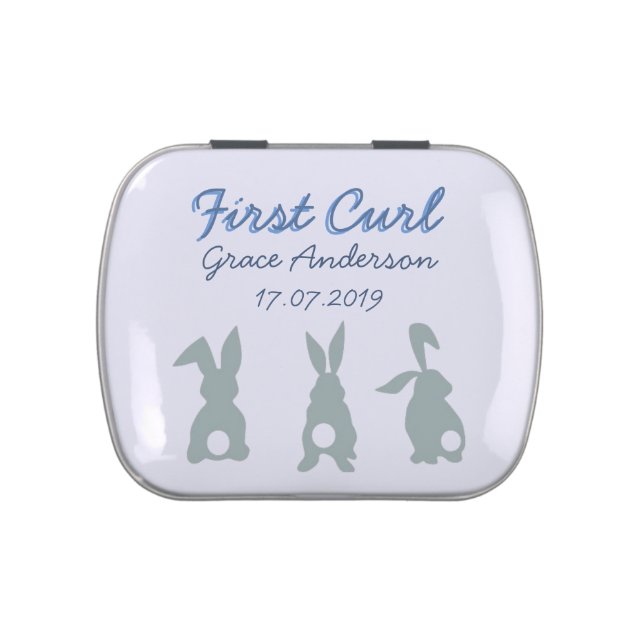 Babies Keepsake Tin - First Curl (Top)