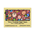 Babies Toddlers Daycare Nursery YELLOW Business Card Babies Toddlers Daycare Nursery YELLOW Business Card