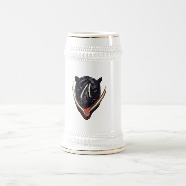 Babirusa Beer Stein (Center)