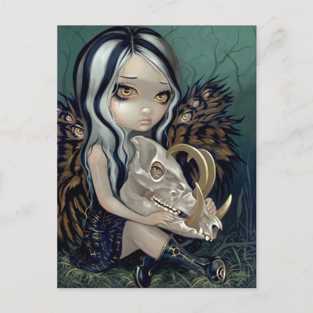 "Babirusa Skull" Postcard (Front)