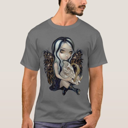 Babirusa Skull Shirt lowbrow gothic fairy skeleton