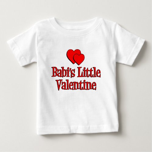 Babis Little Valentine Baby T_Shirt
