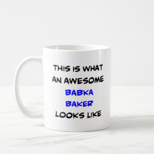 babka baker, awesome coffee mug