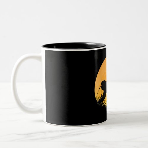 Baboon Easy Halloween Outfit Monkey Animal Moon Two_Tone Coffee Mug