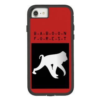 Baboon Forest phone cover
