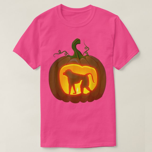 Baboon Halloween Shirt385 T-Shirt (Design Front)