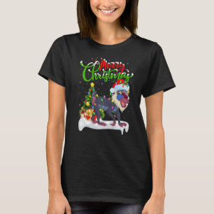 Baboon Xmas Decorations Santa Baboon Christmas T-Shirt