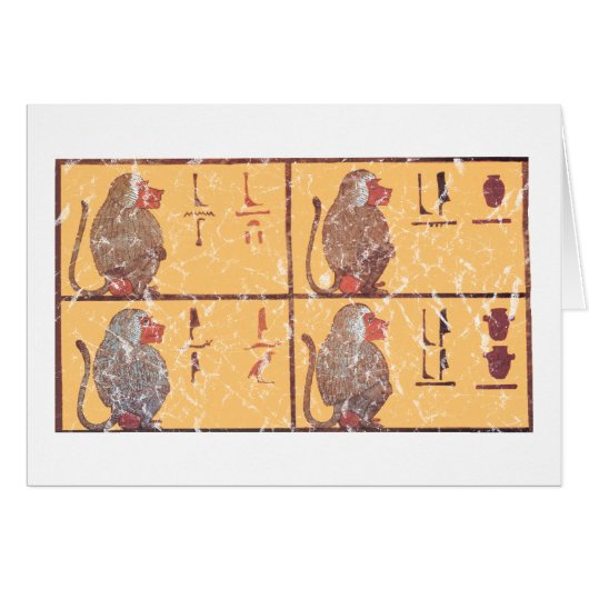 baboons cards (Front Horizontal)