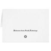 Baboons South Luwanga Cards (Back Horizontal)