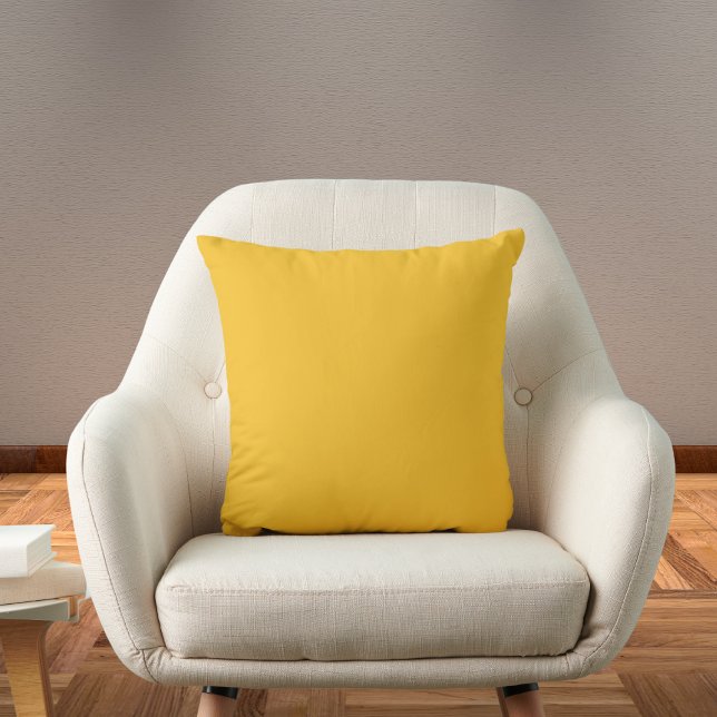 Babouche Solid Color Throw Pillow (Creator Uploaded)