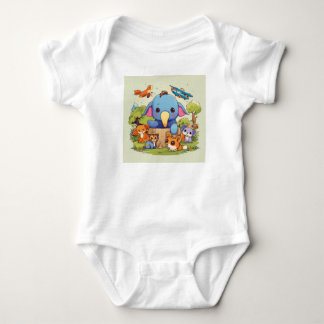 Babu Bliss: Adorable and Comfortable Baby Body Baby Bodysuit