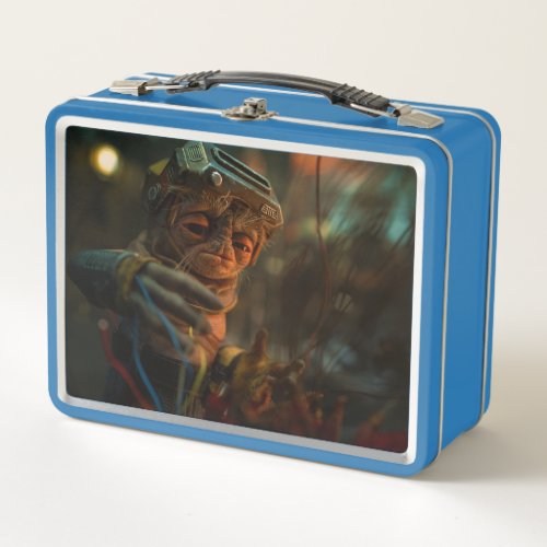 Babu Frik  Droid Repair Metal Lunch Box