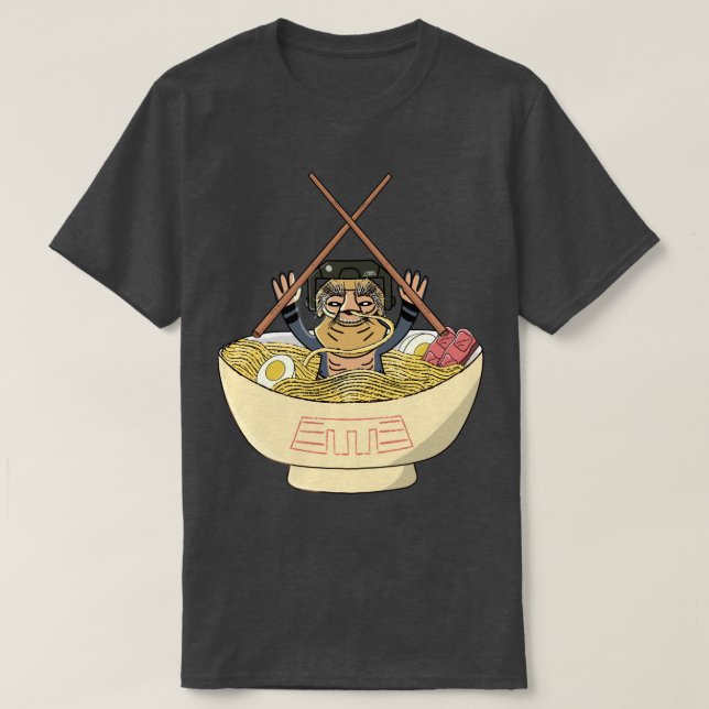 Babu Frik Ramen T-Shirt (Design Front)