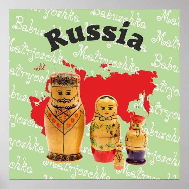 Babuschka Matryoshka Matryoshka Poster (Front)