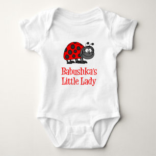Babushka Little Lady Baby Bodysuit