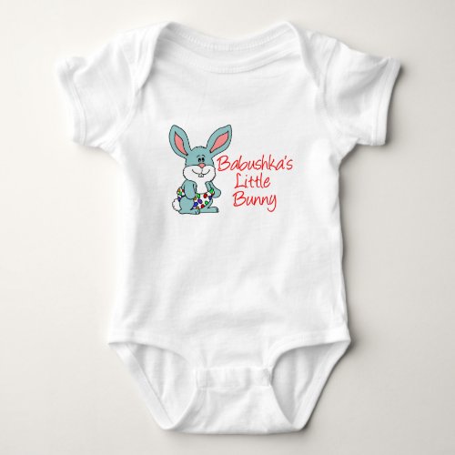 Babushkas Little Bunny Baby Bodysuit