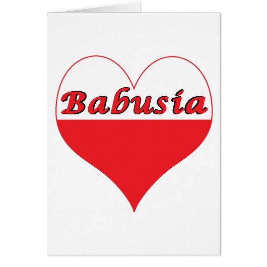 Babusia Polish Heart (Front)
