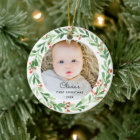 Baby 1st Christmas Photo Ornament