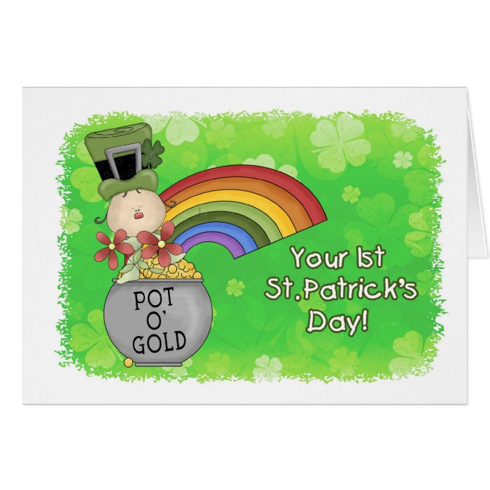 Baby 1st St. Patricks Day Greeting Cards