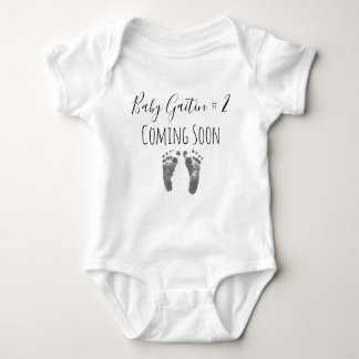 Baby #2 Coming Soon! Baby Bodysuit