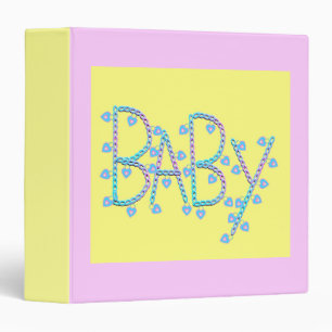 Baby 3-Ring Binder/Photo Album 3 Ring Binder