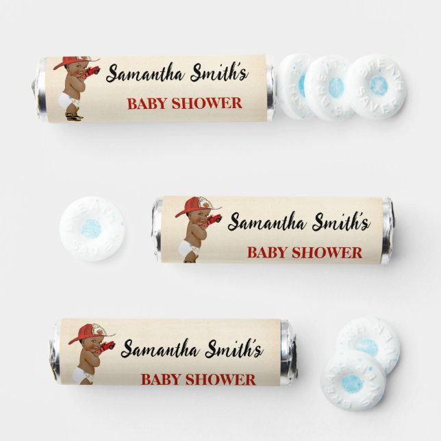 Baby AA Fireman Baby Shower Breath Savers® Mints (Assorted)