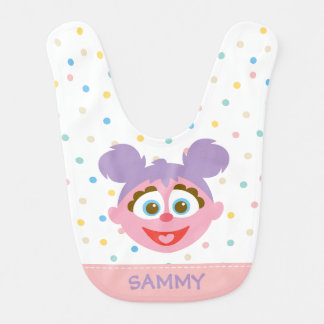 Baby Abby Cadabby Big Face | Add Your Name Bib