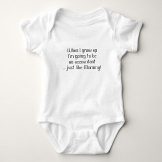 Baby Accountant...just like Mom/Dad Bodysuit