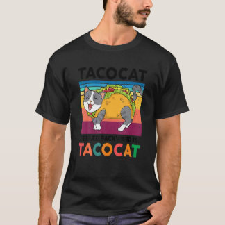 Baby Aco Boys Women Cute Spelled Backwards Aco Cat T-Shirt