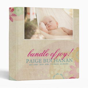 Baby Album 3 Ring Binder