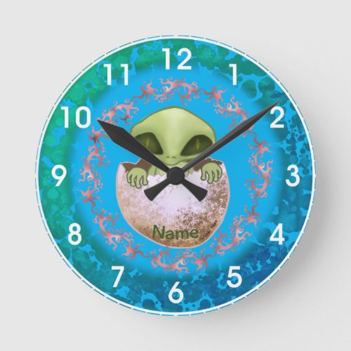 Baby Alien custom name Clock