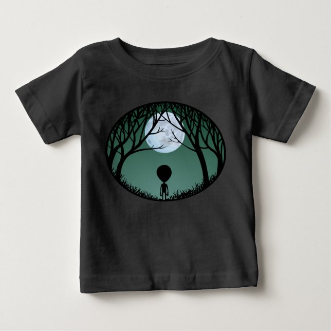 Baby Alien Hoodie Sweatshirt Alien Hoodie Shirts (Front)