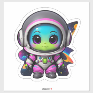 Baby Alien Sticker