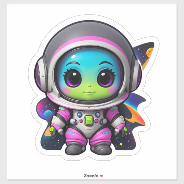 Baby Alien Sticker (Sheet)