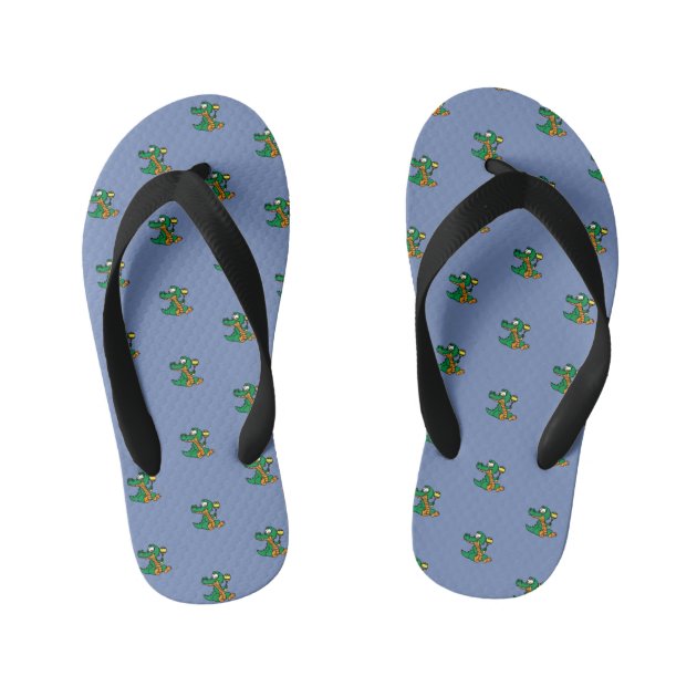 alligator flip flops