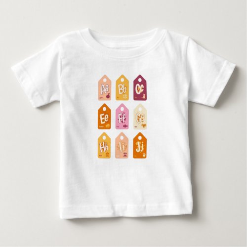 baby alphabet  baby T_Shirt