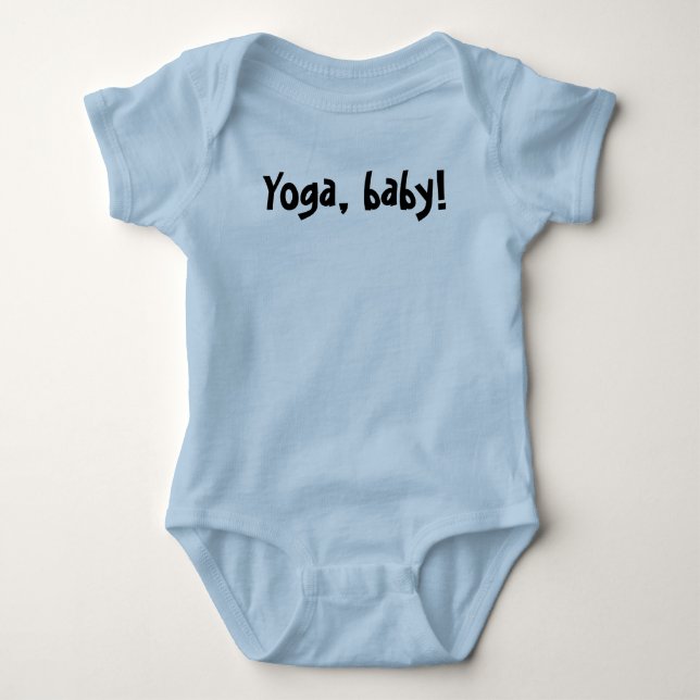 Baby and Kids: Yoga, baby! - Boys Creeper (Front)