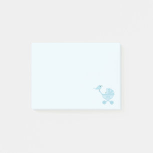 Baby and Mommy Bluebirds Nursery Post-it Notes