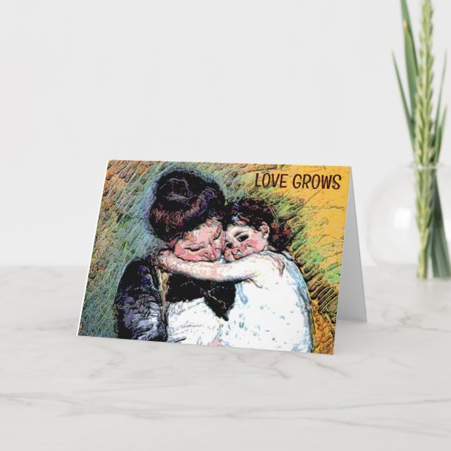 Baby and Mother Birth Announcement (Front)