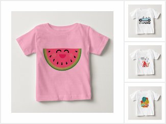 Baby and Toddler T Shirts for Boys and Girls