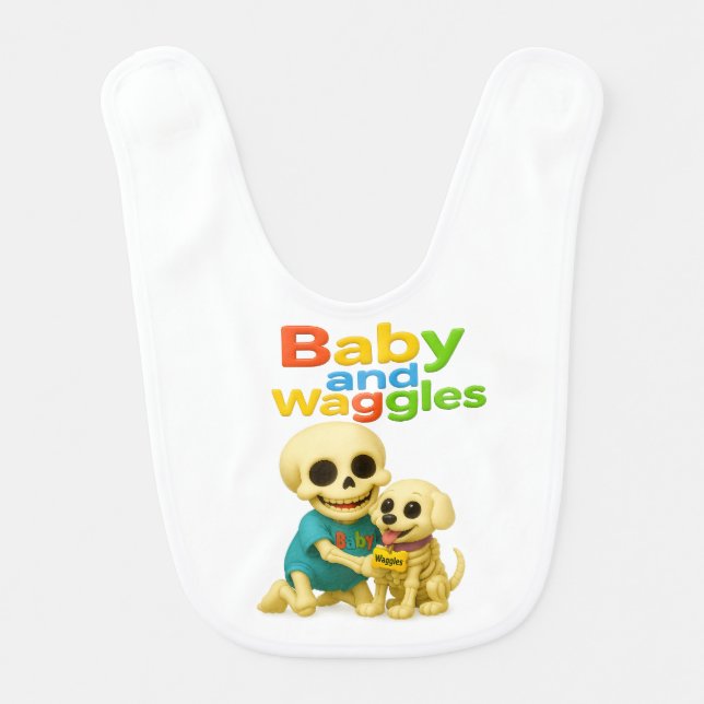 Baby and Waggles™  Bib (Front)