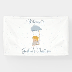 Baby Angel, Baptism Banner