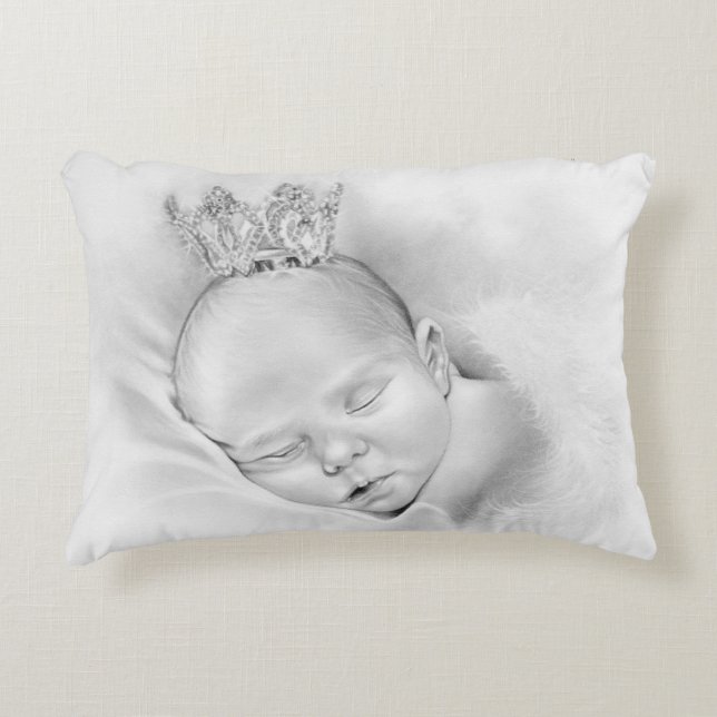 Baby Angel Princess Sleeping PILLOW (Front)