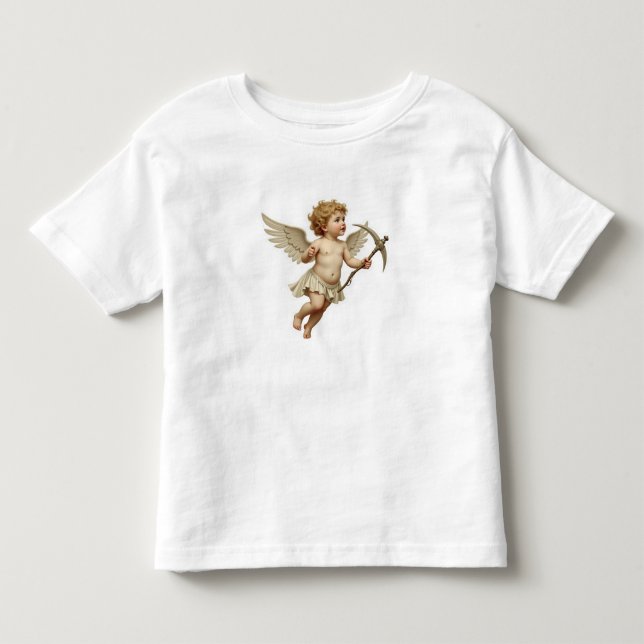 Baby Angel With Scythe For Toddlers Toddler T-shirt (Front)