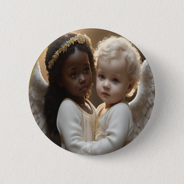 baby angels button (Front)
