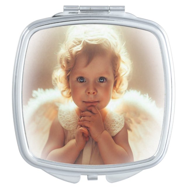 Baby Angels Compact Mirror (Front)