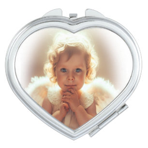 Baby Angels Compact Mirror